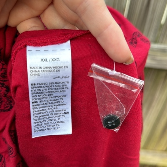 Soma Signature Lace Long Sleeve Pajama Set, size XL/XXL - Picture 9 of 9